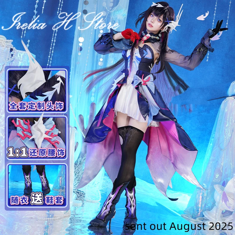 

Irelia H Store Honkai：Star Rail Helektra Cosplay Costume for women Game party dress role cosplays