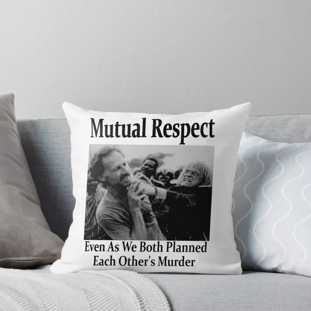 

Werner Herzog and Klaus Kinski's Mutual Respect Throw Pillow Pillow Cases Decorative pillowcases for sofa cushions pillow