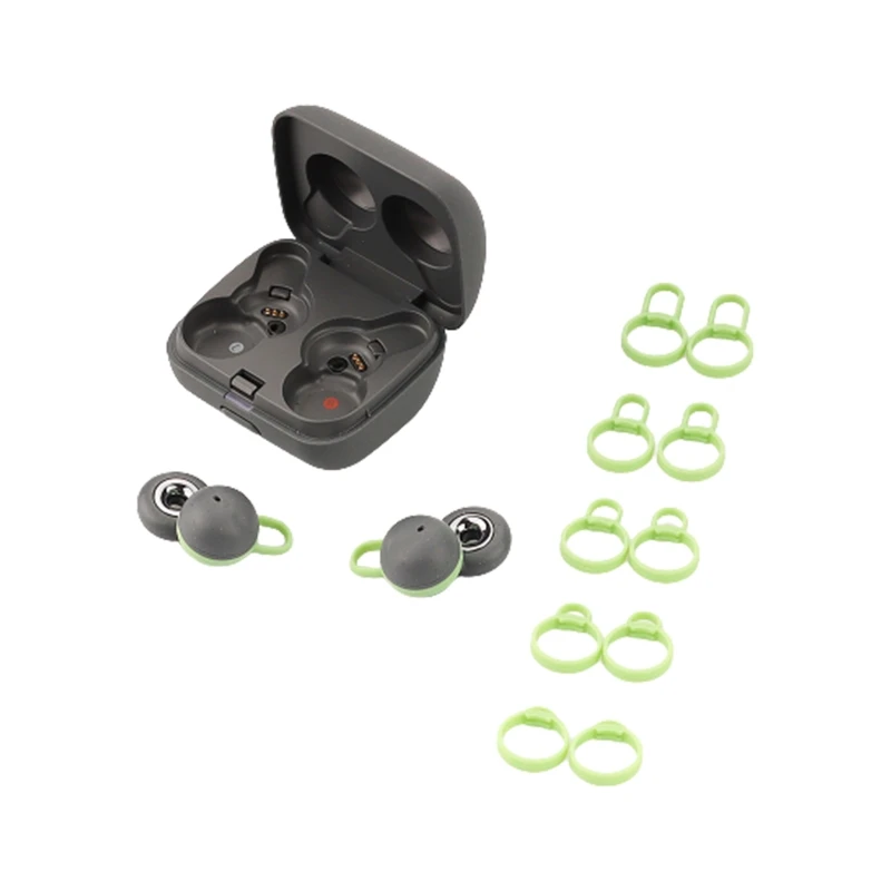 Compatível com sony link buds WF-L900 earhooks eartips botões capa acessórios hearphone redução de ruído anti-deslizamento