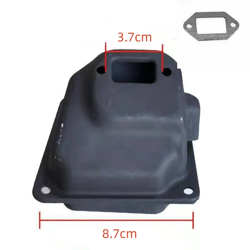 Muffler Exhaust With Gasket for STIHL 038 380 MS380 MS381 MS382 038AV Chainsaw Parts, Lawn Strimmer Hedge Cutter Replacements