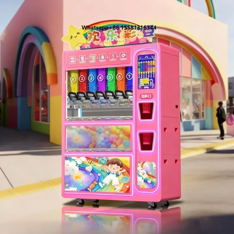 Automatic Candy Vending Machine Multi-Hole Chocolate Bean Vending Machine for Candy