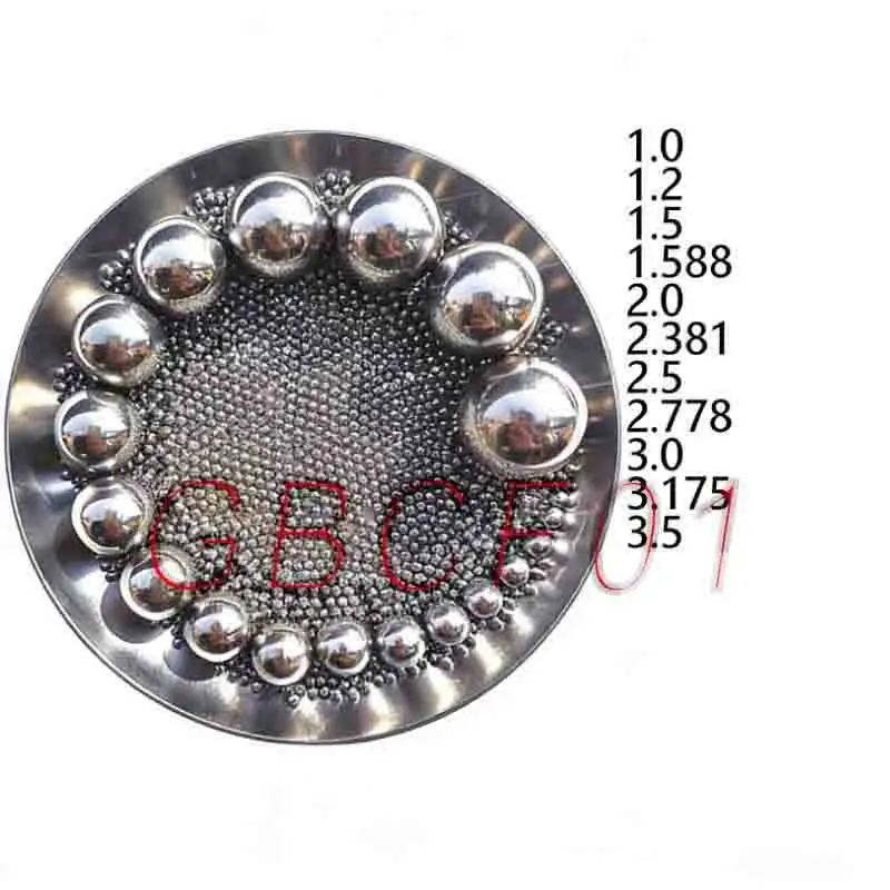 

Шарики из высокоточной подшипниковой стали G10 для шарико-винтовых пар 1.0-3.979 мм, различные размеры, трансмиссионные шарики, износостойкие, высокая твердость