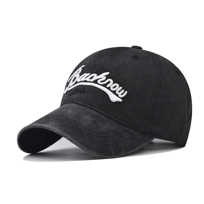 

New Washed Vintage Embroidered Outdoor Sports Baseball Style Washed Cotton Golf Dad Hat