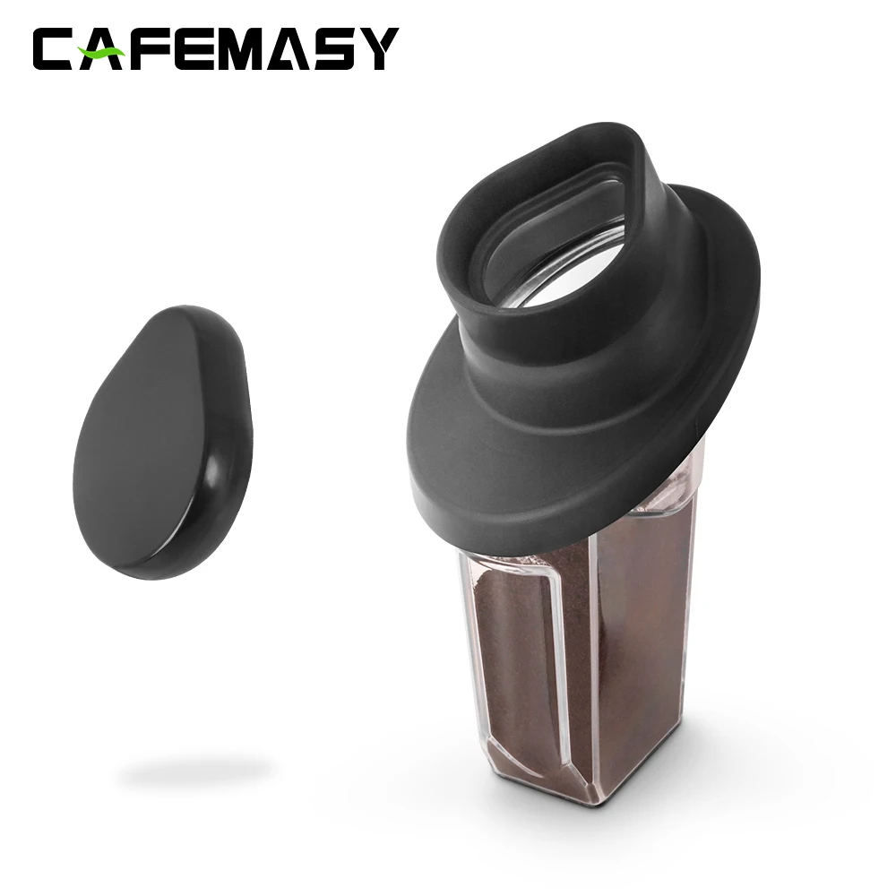 

Пластиковая кофейная фрикционная кружка CAFEMASY, кофейная пудра, чашка с силиконовым горлышком, аксессуары для кофемашины эспрессо