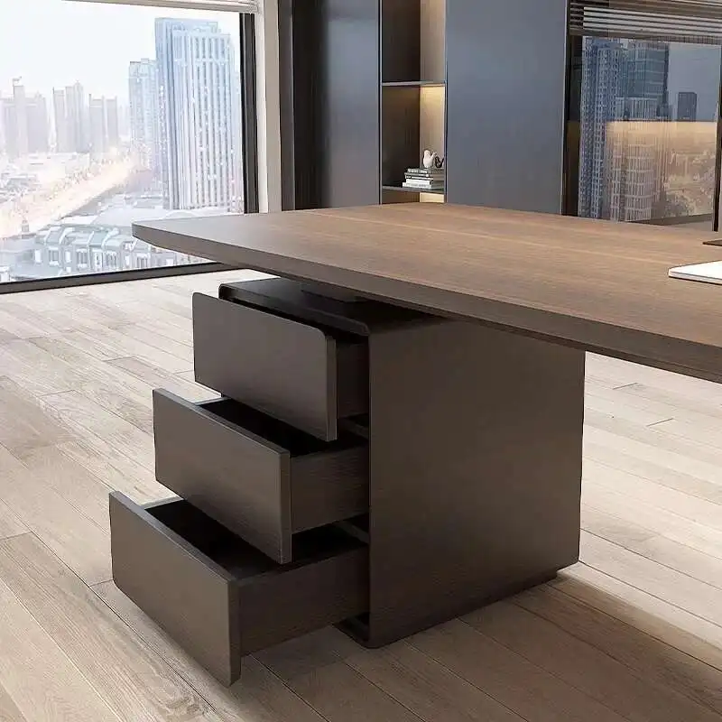 

Designer Storage Office Desk Desktop Asthetic Modern Study Office Desk Organizer Height Wooden Mesa Plegable Furniture