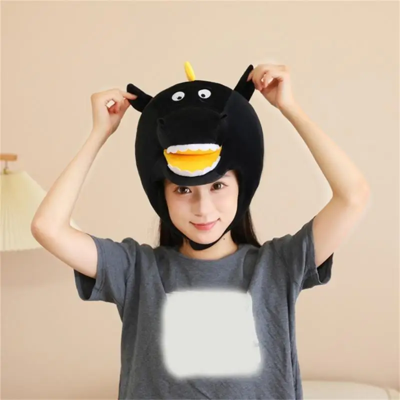 غطاء رأس مرن على شكل حصان لعروض الأطفال، قماش ناعم ومريح 6XDA