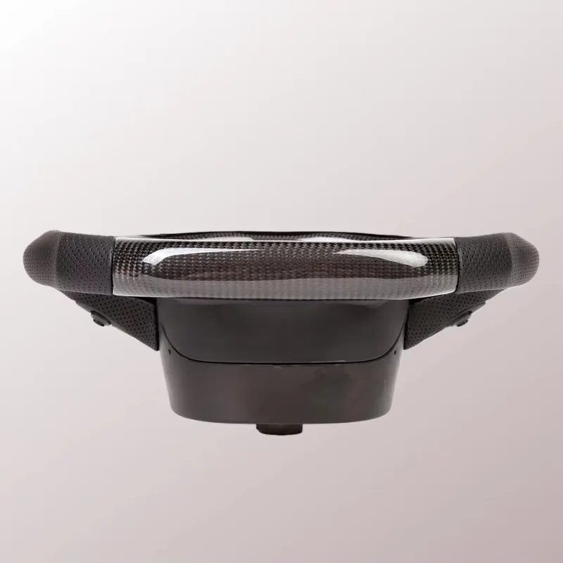 Custom Smart Multi-function LED Carbon Fiber Perforated Leather Steering Wheel For Jeep Grand Cherokee Models