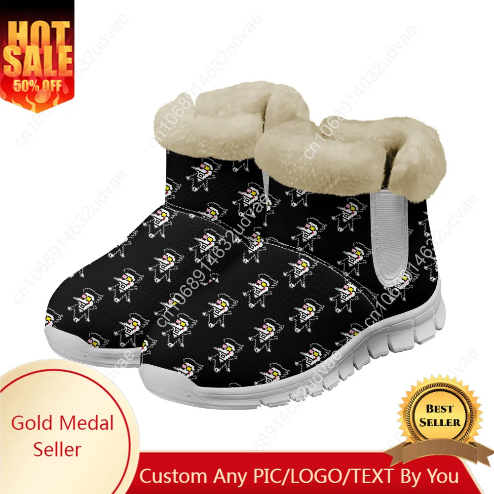 

Deltarune Spamton Undertale Snow Boots Mens Womens Teenager Shoes Keep Warm Boot Casual Lightweight Sports Customize Sneakers