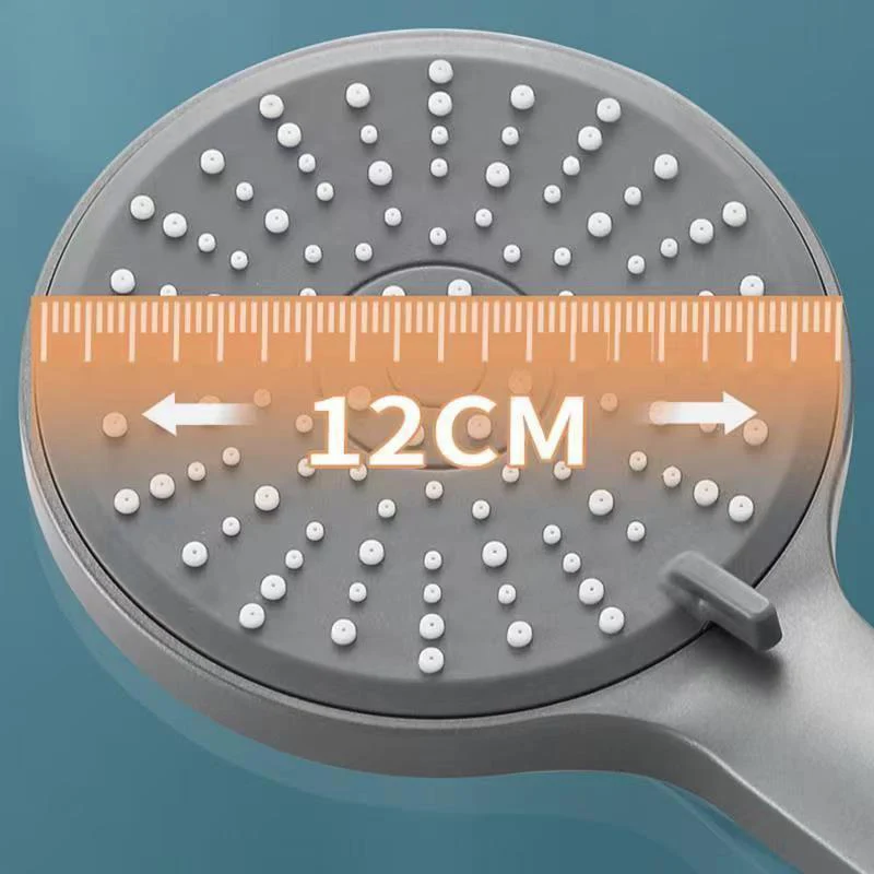5-speed Booster Large Panel Strong Water Shower Head Filter Universal Multi-function Bathroom Handheld Shower Set image 5