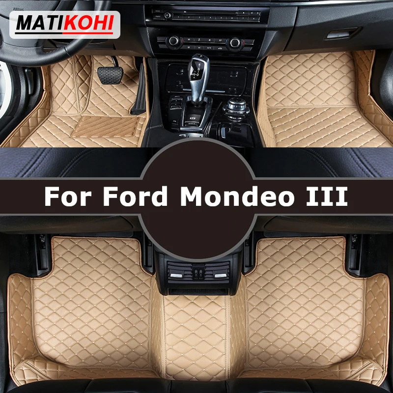 MATIKOHI пользовательские автомобильные коврики для Ford Mondeo MK3 Fusion 2000-2006 автомобильные ковры аксессуары для ног Coche