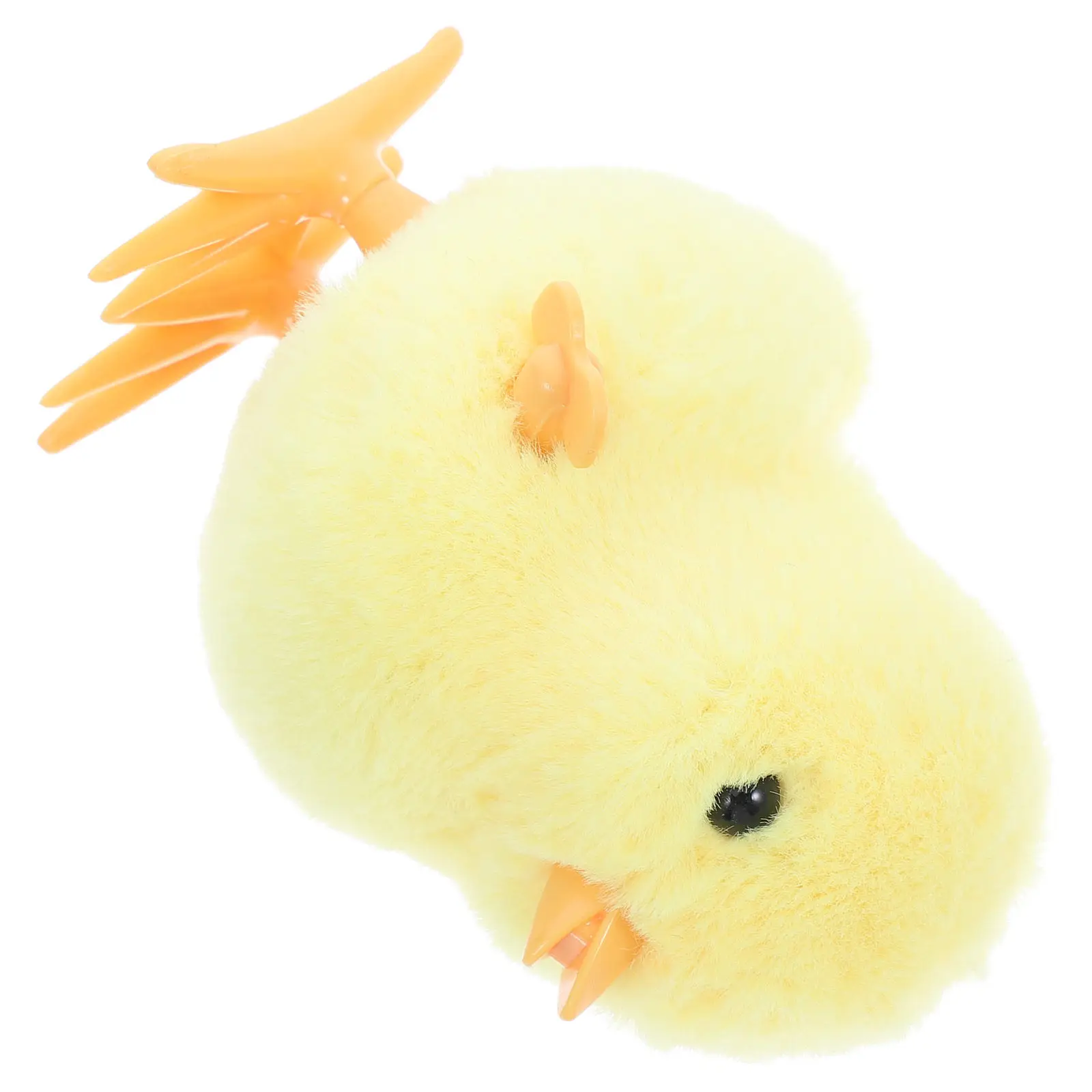 

Energetic Wind Up Animal Plaything Easter Basket Filler Jumping Stuffed Animal Cartoon Shape Retro Clockwork Mechanism Portable