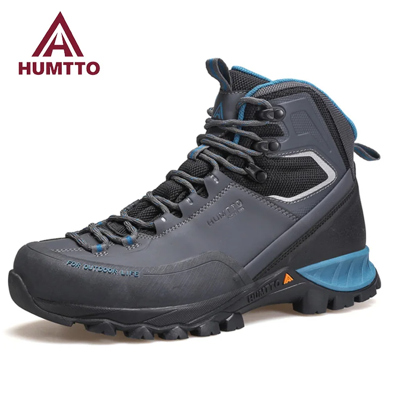 Humtto-zapatos de senderismo impermeables para hombre y mujer, zapatillas transpirables para escalada, Trekking, caza, turismo, montaña, botas tácticas