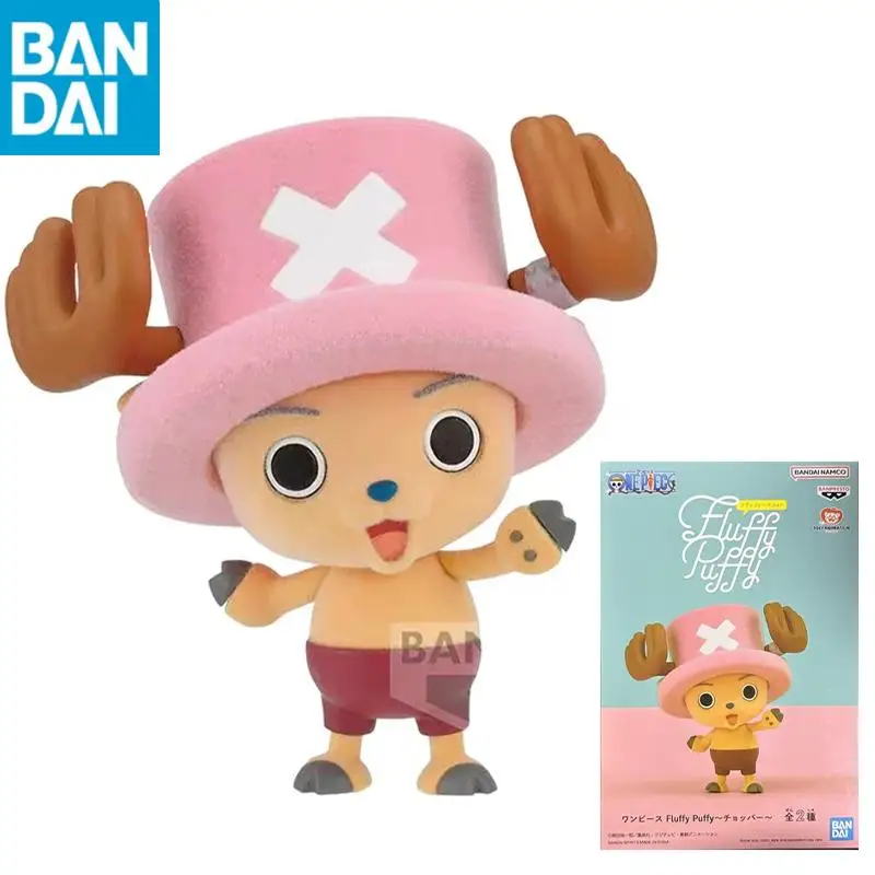 

Bandai Original Banpresto Anime ONE PIECE Fluffy Puffy Tony Tony Chopper Action Figure Model Collectible Toy BirthdayGift