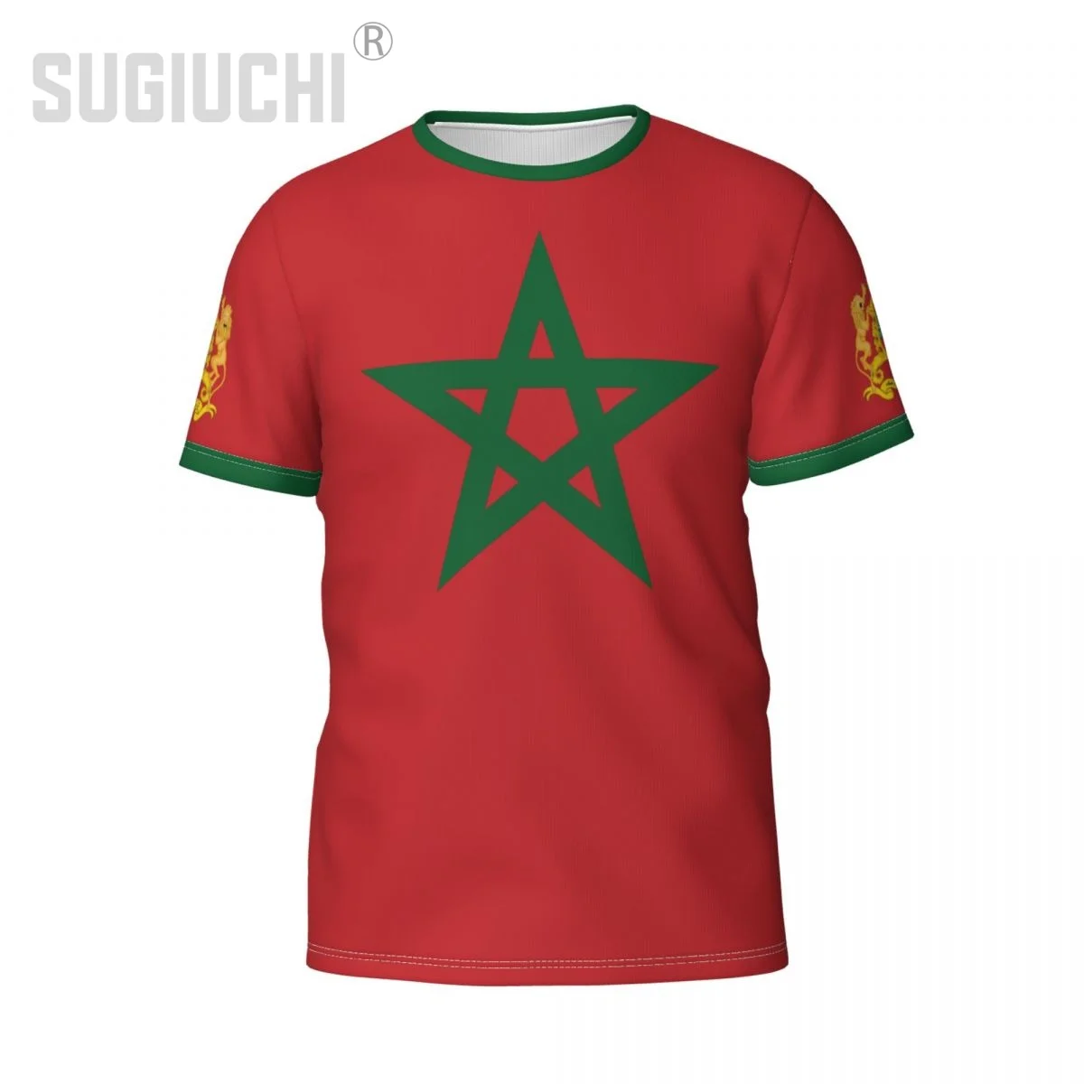 Custom Name Number Morocco Flag Emblem 3D T-shirts Clothes For Men Women Tees Soccer Football Fans Gift T shirt