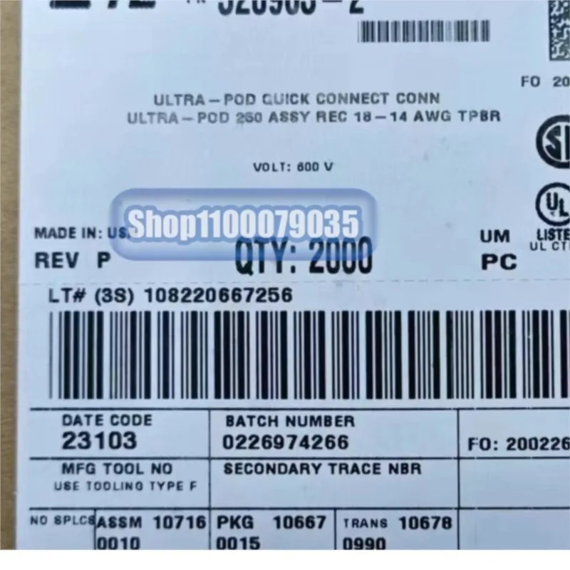 

100 шт./лот 520963-2 640445-4 880399-2 927827-1 MG631988-1 1060-16-0622 разъем новый оригинальный