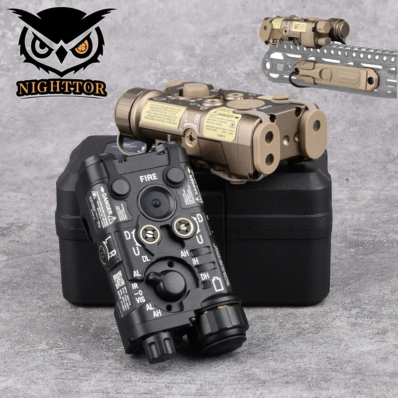 

Metal NGAL NGAL-L3 Wadsn Tactical LED Scout Weapon Hunting Light IR Aiming Red Dot Green Blue Indicator For 20mm Rail Accessory