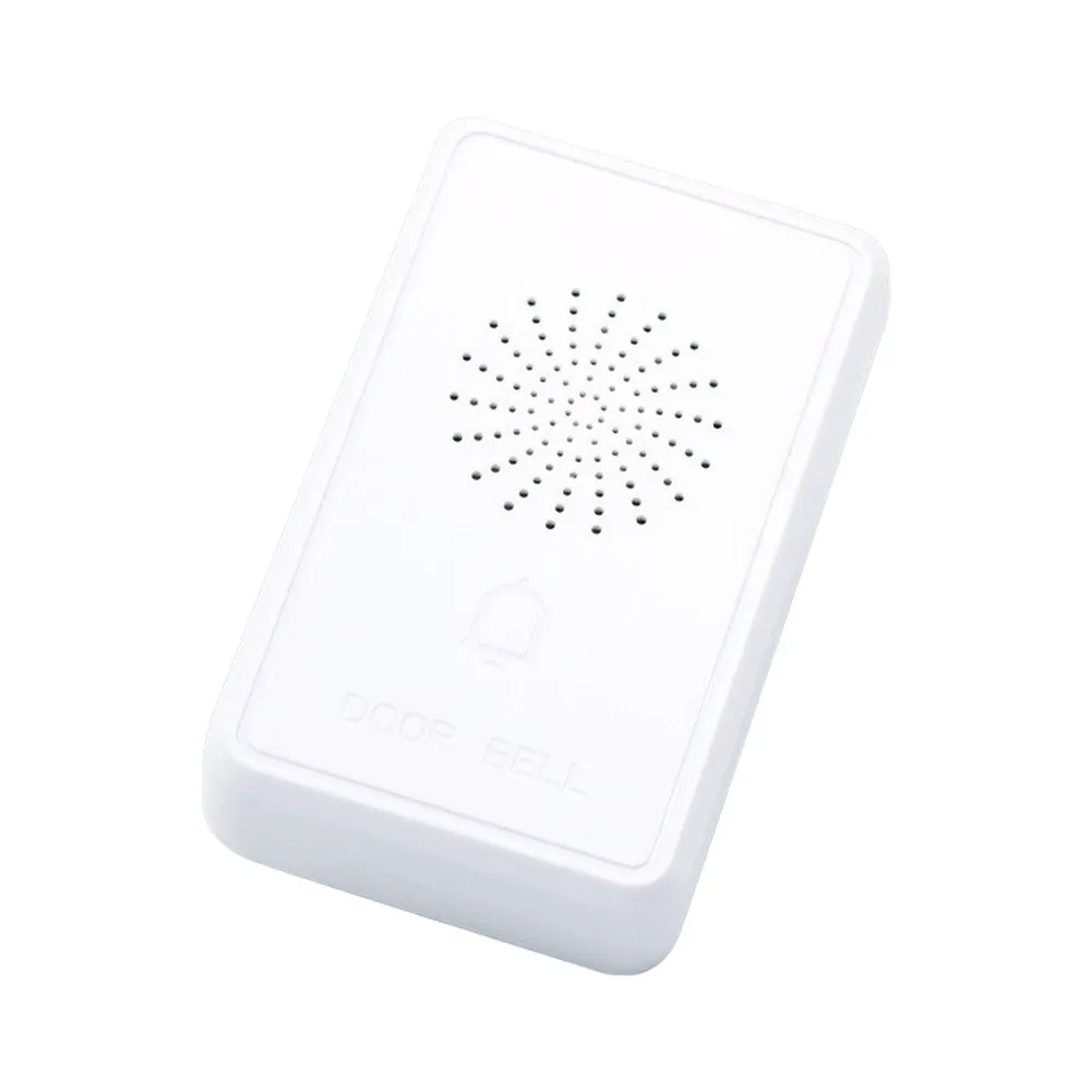 Wired 12V DC Doorbell with 4-Wire Installation 90dB Dingdong Chime Sound Wall Mount Electronic Door Bell for Home Office