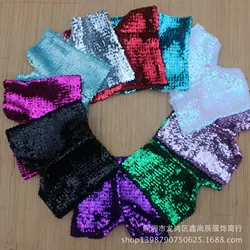 1pcs/lot fashion sequin shorts girl jazz dancing sequin shorts hip hop street shorts