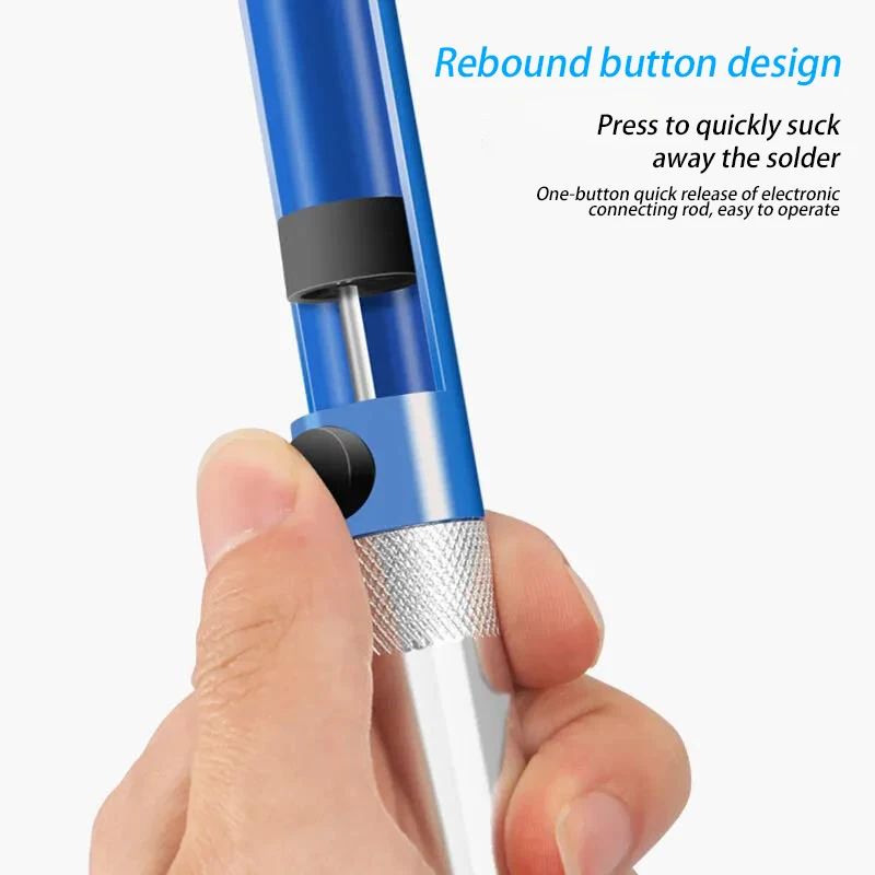 Hot Powerful Desoldering Pump Suction Tin Vacuum Soldering Iron Desolder Gun Soldering Sucker Pen Removal Hand Welding Tools