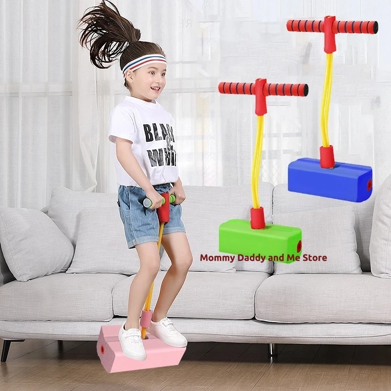 Neueste Pogo Stick Jumper Outdoor Sport Spielzeug für Kinder Spaß Fitness Ausrüstung Sensorischen Spielset Spiele Spielzeug für Jungen Mädchen Geschenke