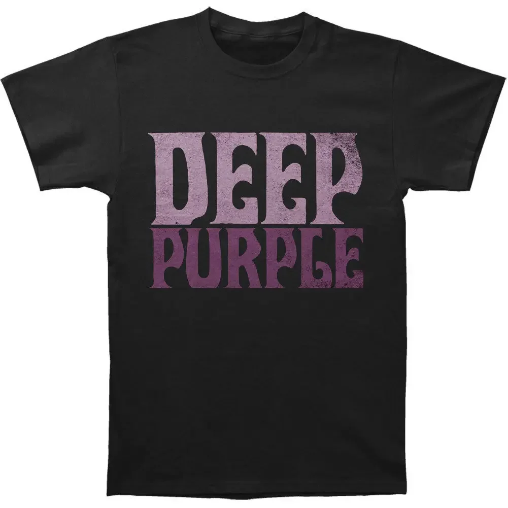 

Deep Purple Men'S Vintage Logo T Shirt Black