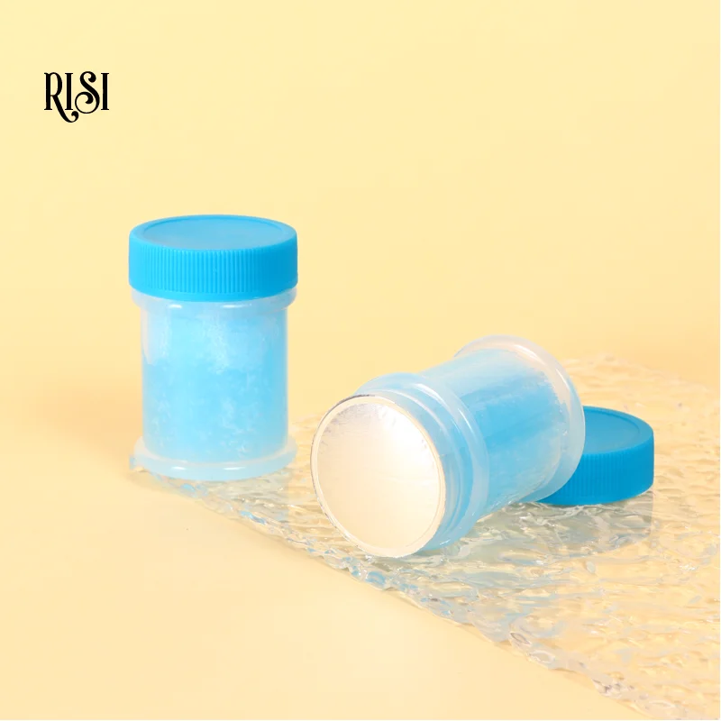 RISI-limpiador de pinzas de gran volumen, 20ML, pinzas rosas y azules, limpiador de extensiones de pestañas, eliminación rápida de pegamento, pinzas