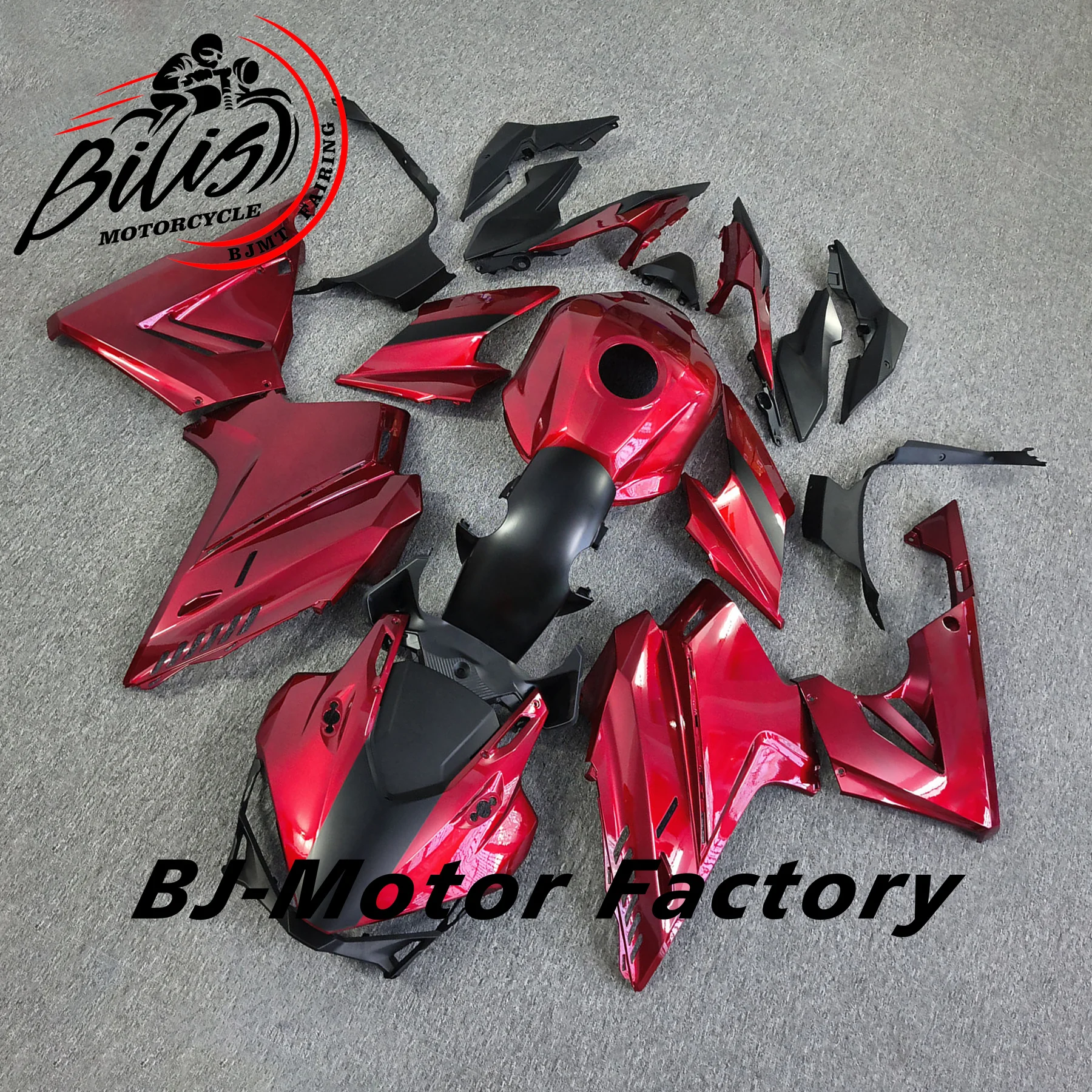 

Cherry Red Motorcycle Fairing for Honda CBR 500R 400R 2024 2025 Body Kit Fairings CBR500R CBR400R 24 25 Bodyframe Panel Housing