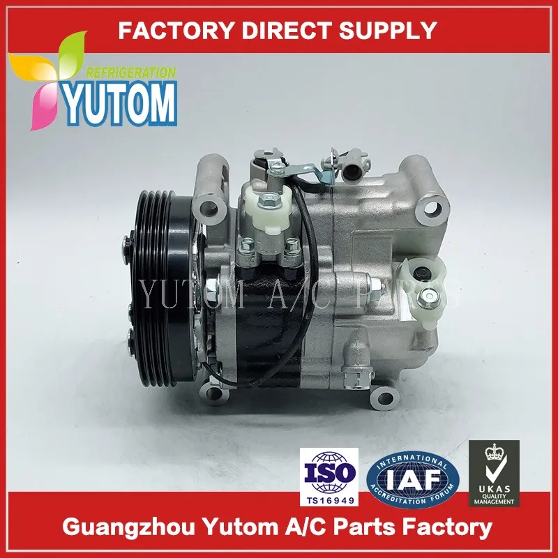 V08A1AA4AG Compressor For SUZUKI Swift-1.3i 16V/ SX4-1.3i 16V Auto AC Compressor 95200-63JA1