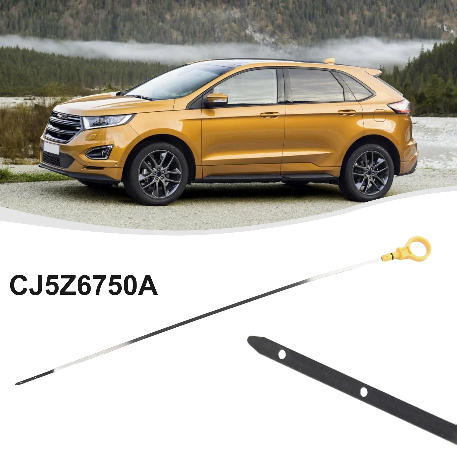 1pcs New Oil Level Dipstick For Ford For Escape For Explorer For Fusion 13-19 Plastic Oil Level Dipstick OEM CJ5Z6750A