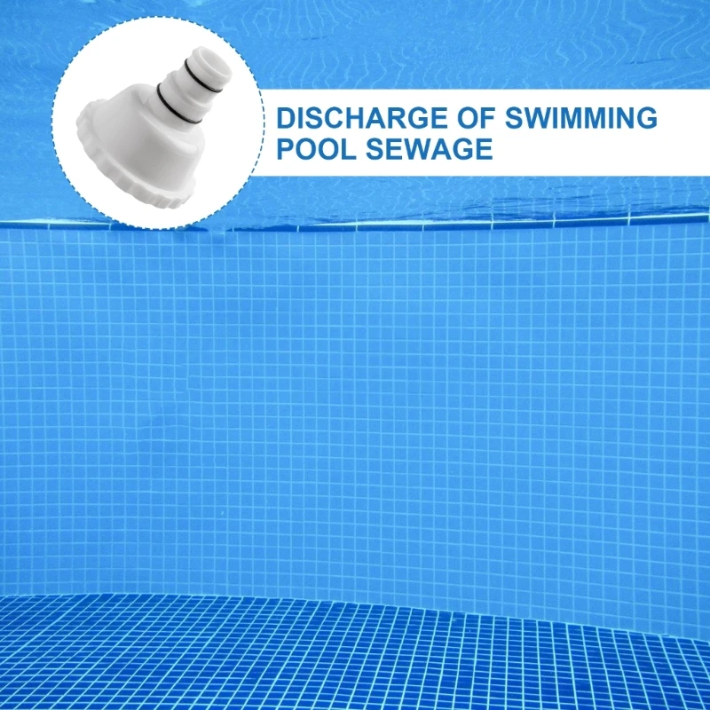 Multifuntional Pool Maintenance Adapter Swimming Pool Adapter Vacuum Adapter Pool Accessory for 1.5Inch Suction Drop Shipping