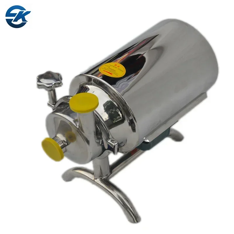 10T 2.2KW ABB Explosion-Proof Motor Stainless Steel Sanitary Tri Clamp Centrifugal Milk Transfer Pump