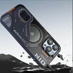 Matte Magnetic Phone Case For iPhone 16 14 13 12 15 Pro Max Magsafe Wireless Charge Frosted Back Metal Lens Frame Buttons Cover