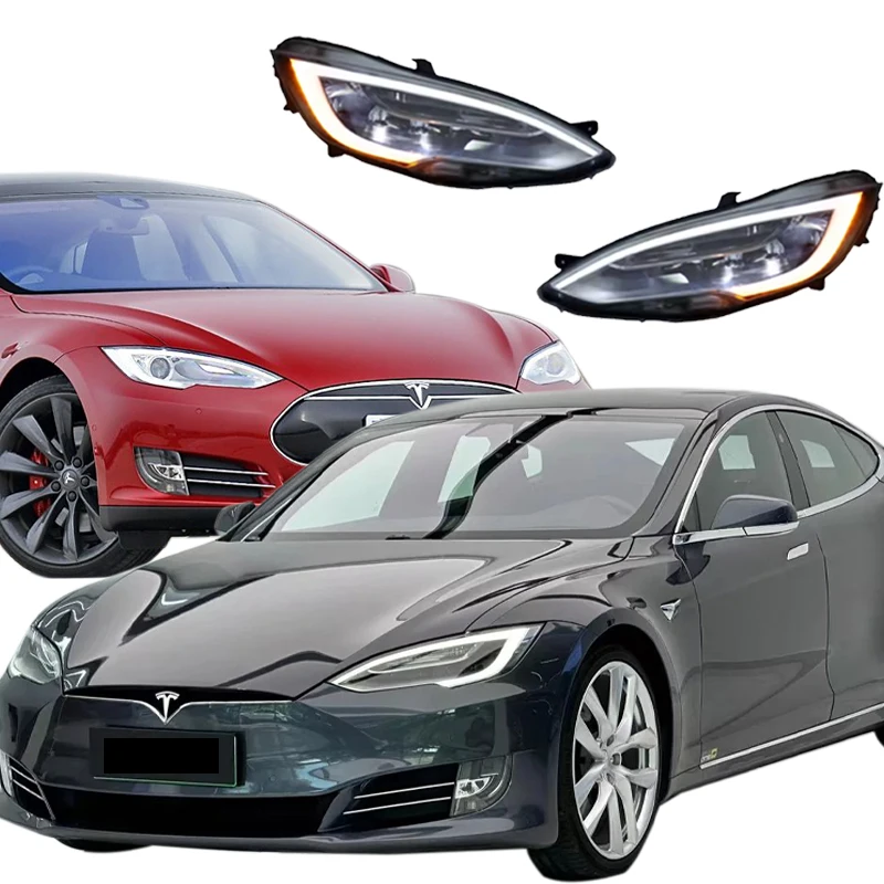 للحصول على مصابيح أمامية LED دقيقة تناسب طراز Tesla S 2nd Gen 12V 6000K الأكثر مبيعًا ترقية تلقائية جديدة ممتازة
