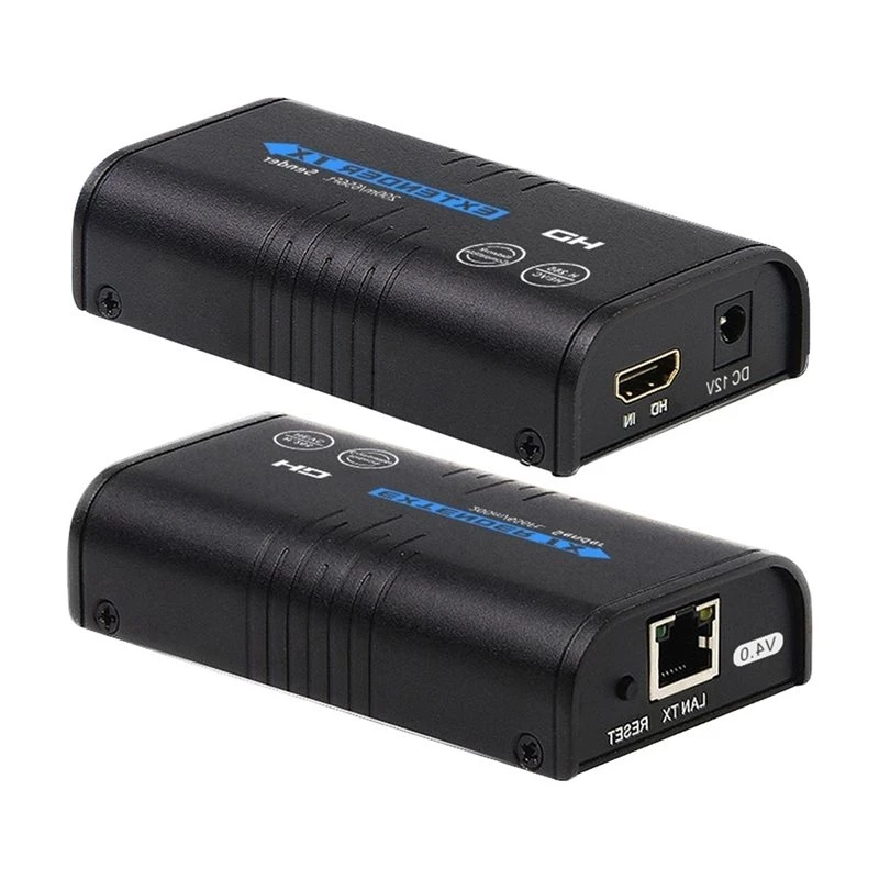 ABJF-LKV373 V4.0 Wireless HDMI-Compatible Transmitter Receiver Extender 120M Extension Over IP Cat5e/6 Rj45 Cable