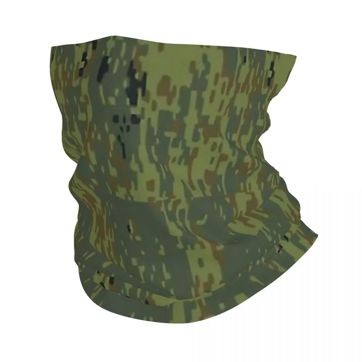 Russian Woodland Camouflage Bandana Neck Cover Printed Mask Scarf Multifunction Headwear Riding For Men Women Adult Breathable