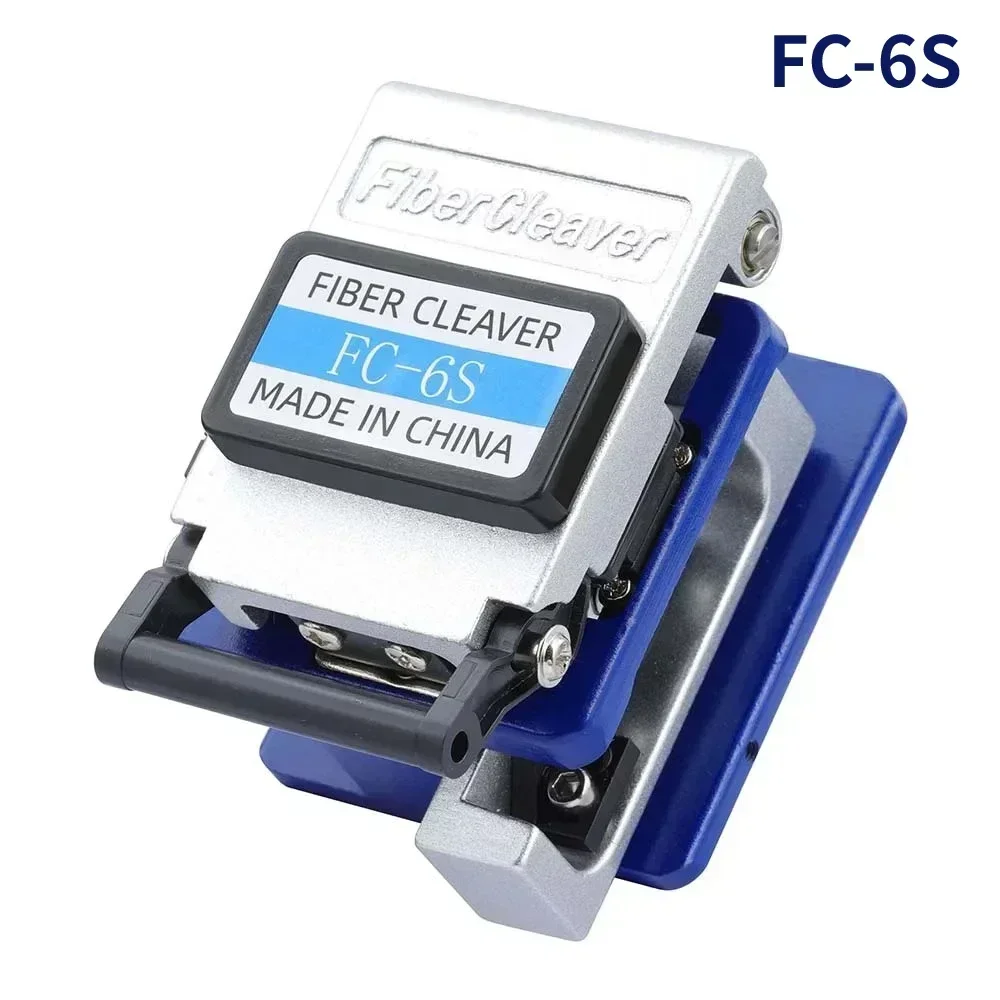 FTTH Fiber Optic Clamp Metal High-precision Fiber Optic Cutter, 16 Sided Blade Fiber Optic Cable Material Cutting Tool FC-6S