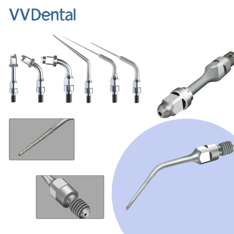 

Dental Reusable Endodontic Ultrasonic Scaler Tips Endodontic Periodontic Scaling Tools Compatible With SIRONA
