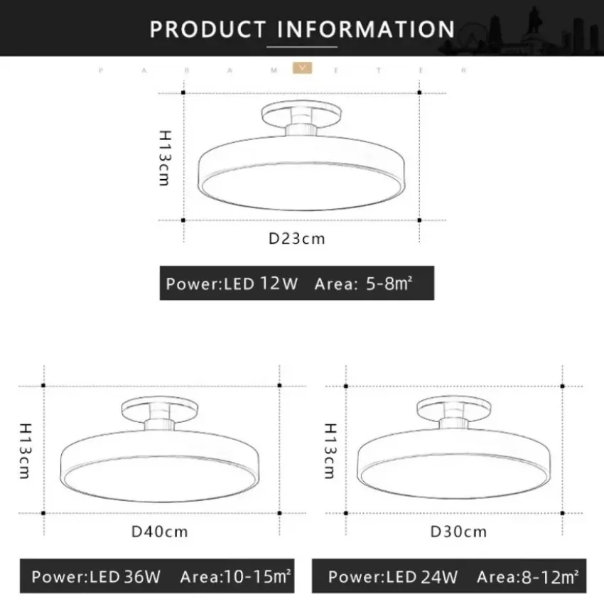 Imagem -06 - Moderno Led Macaron Luz de Teto Luminária Circular Iluminação Home Criativa Sala de Estar Varanda Sala de Estudo Interior