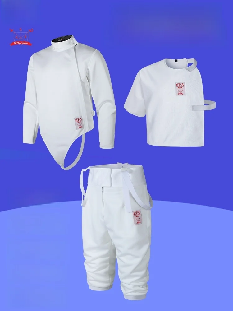 new-regulation-450n-fencing-suit-three-piece-set-youth-fencing-gear-cfa-certified-competition-uniforms-for-teens