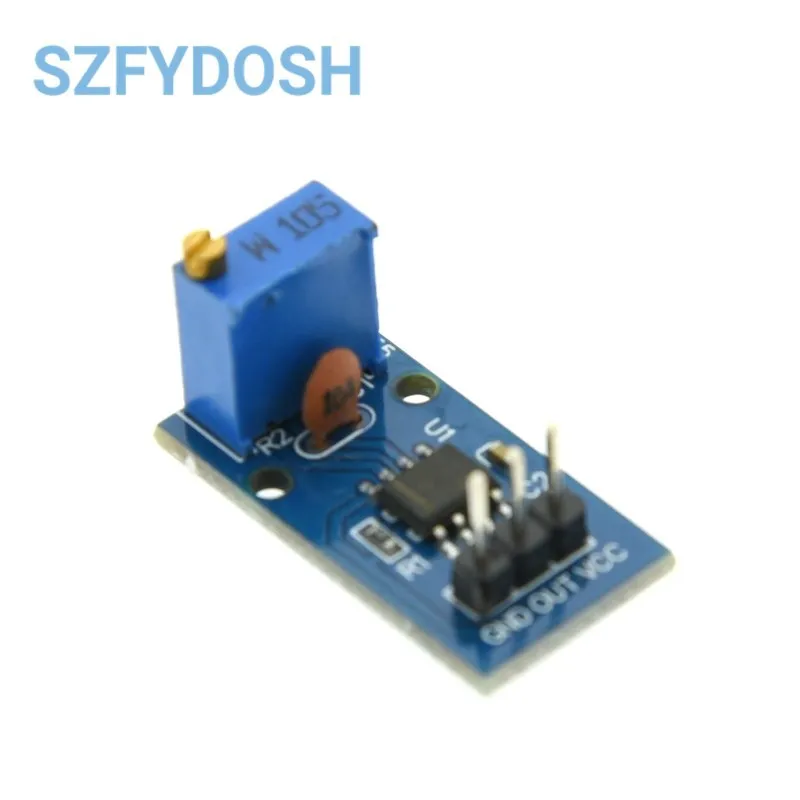 Ne555 adjustable frequency pulse generator module