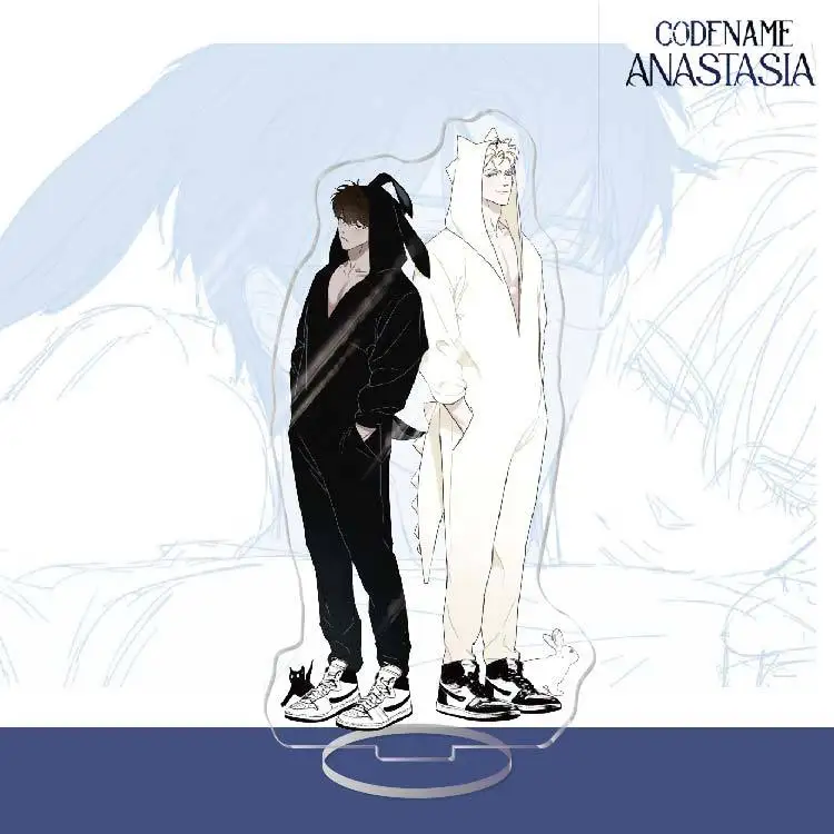 Anastasia Manwha الساخن الكورية الكرتون BL الاكريليك حامل نموذج لوحة الديكور الأصالة مكتب الشكل عرض الأولاد الهدايا الكرتون