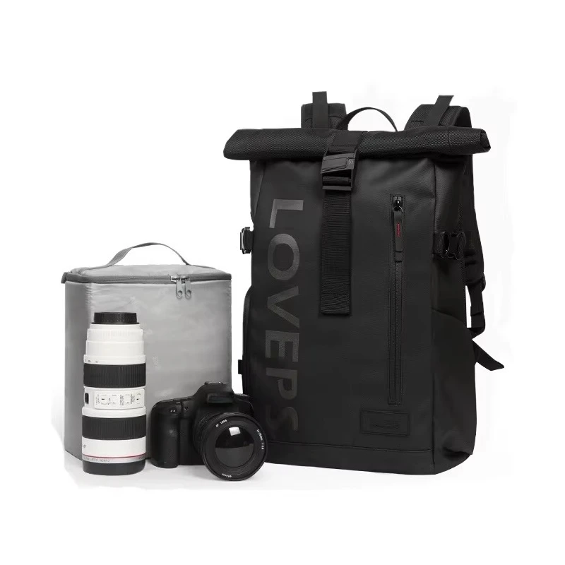 Support Customized Outdoor Hiking Travel C amera Bag Back Pack 100% Waterproof Dslr Ca mera Backpack