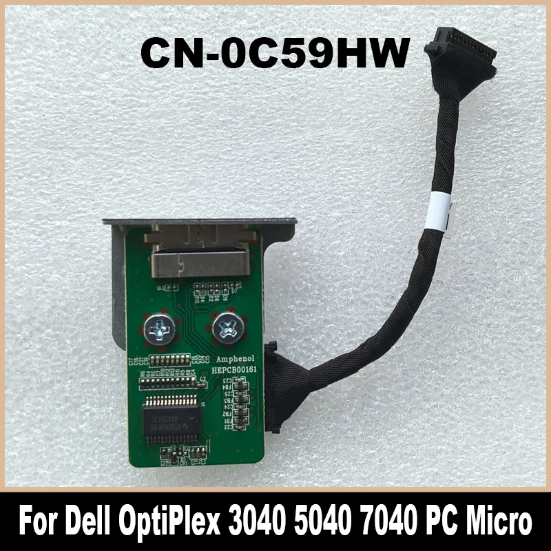 Módulo de Interfaz de Puerto Serie Micro PS2 para PC Dell OptiPlex 7040 3040 5040 3046, Tarjeta de Ensamblaje C59HW