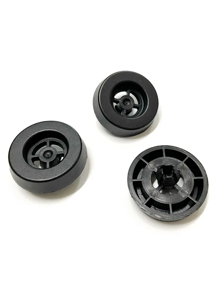 Small Furniture Box Leg Screw Free Fixation Installation Computer Case Instrument Feet  Black Hard Plastic Support Pad