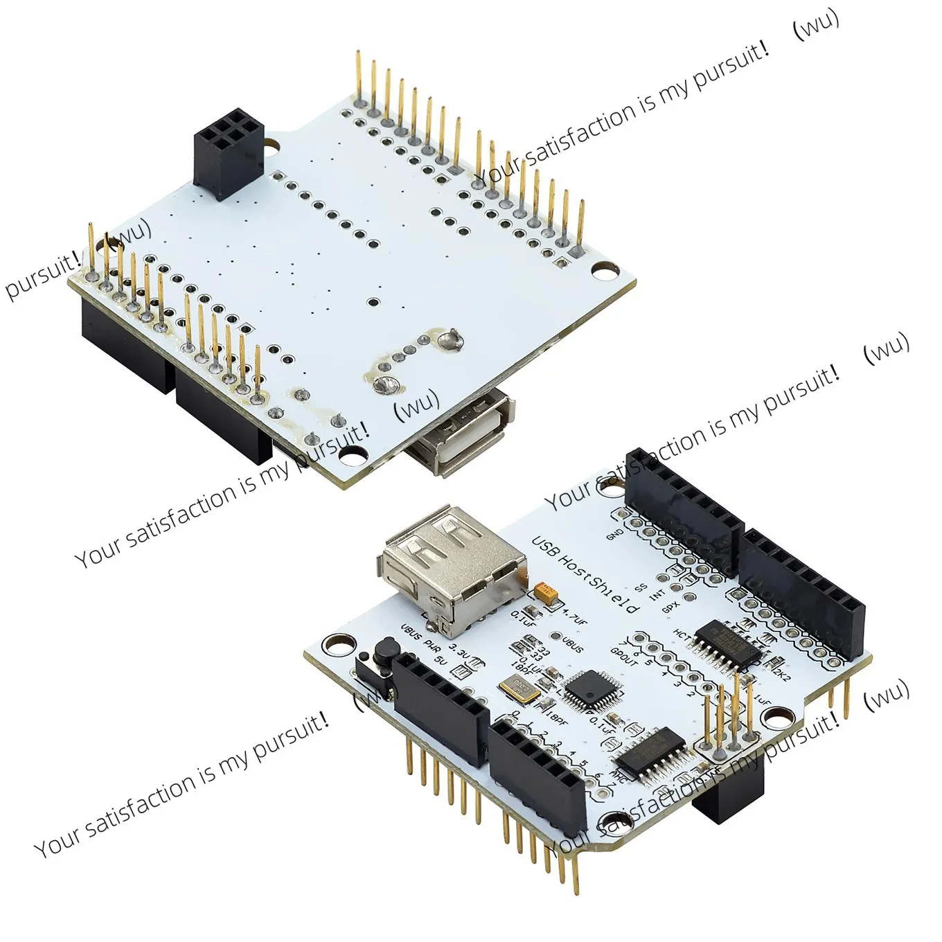 1PCS USB Host Shield 2.0 for Arduino UNO MEGA ADK Compatible for Android ADK DIY Electronic Module Board