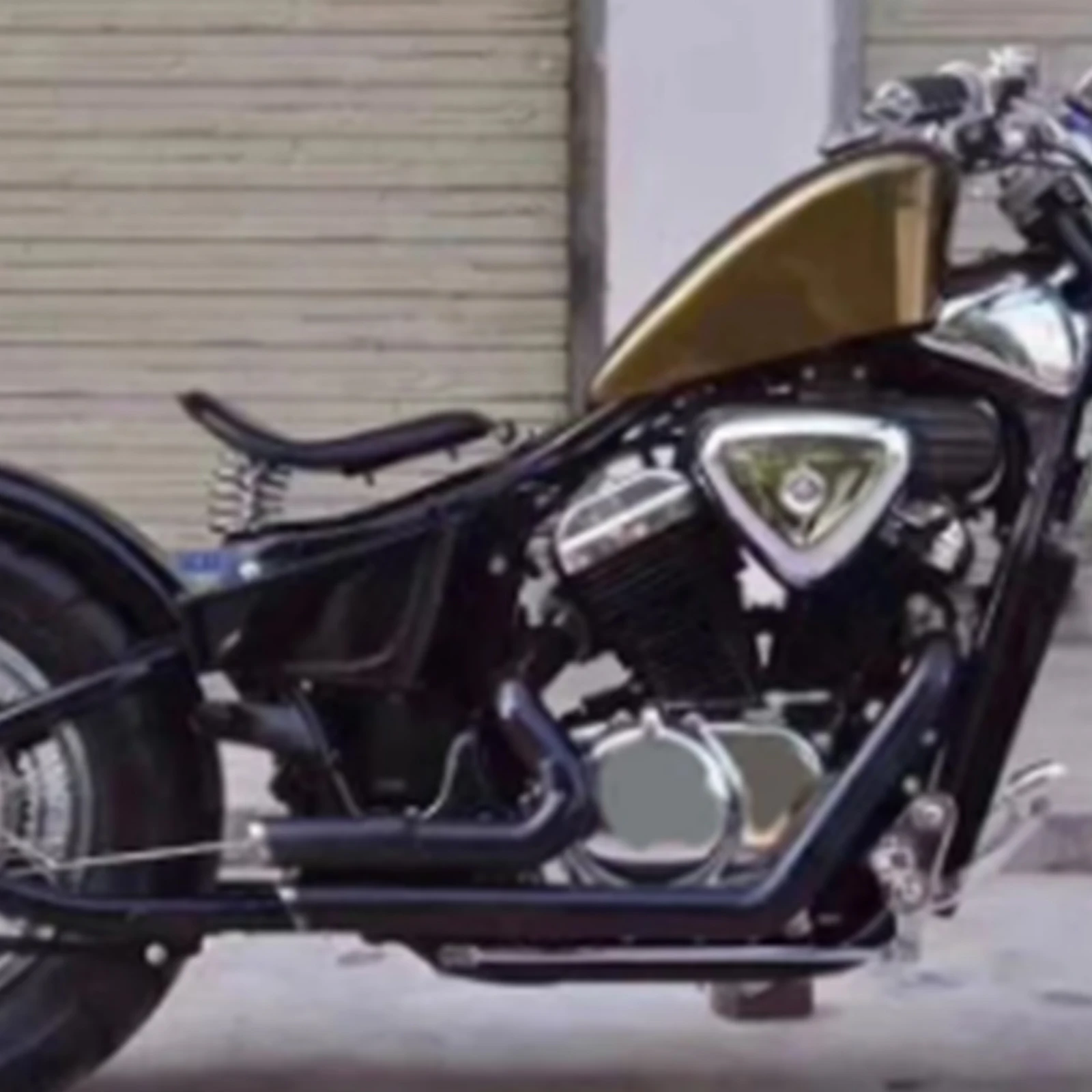 Fit For Honda Steed Shadow VT400 VT600 VLX400 VLX600 VT400C VT600C VLX600 Motorcycle Handmade Dual Full Exhaust System Muffler view 4