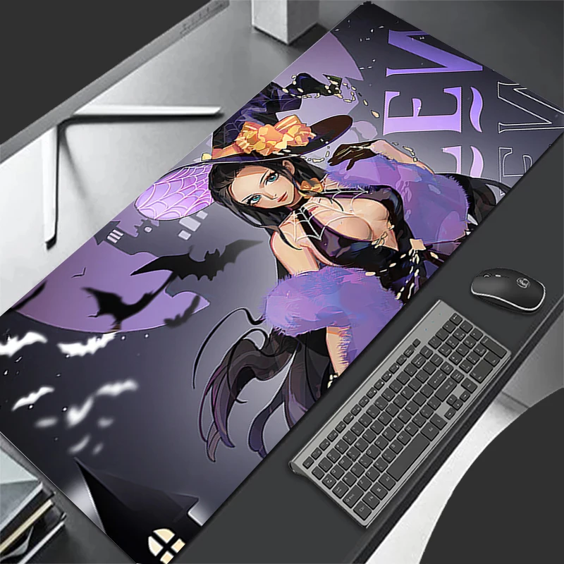 

Mouse Pad one piece Nico Robin XL Lockedge Large Gaming Accessories Computer Gamer Keyboard Mouse Mat Desk Mousepad For CSGO