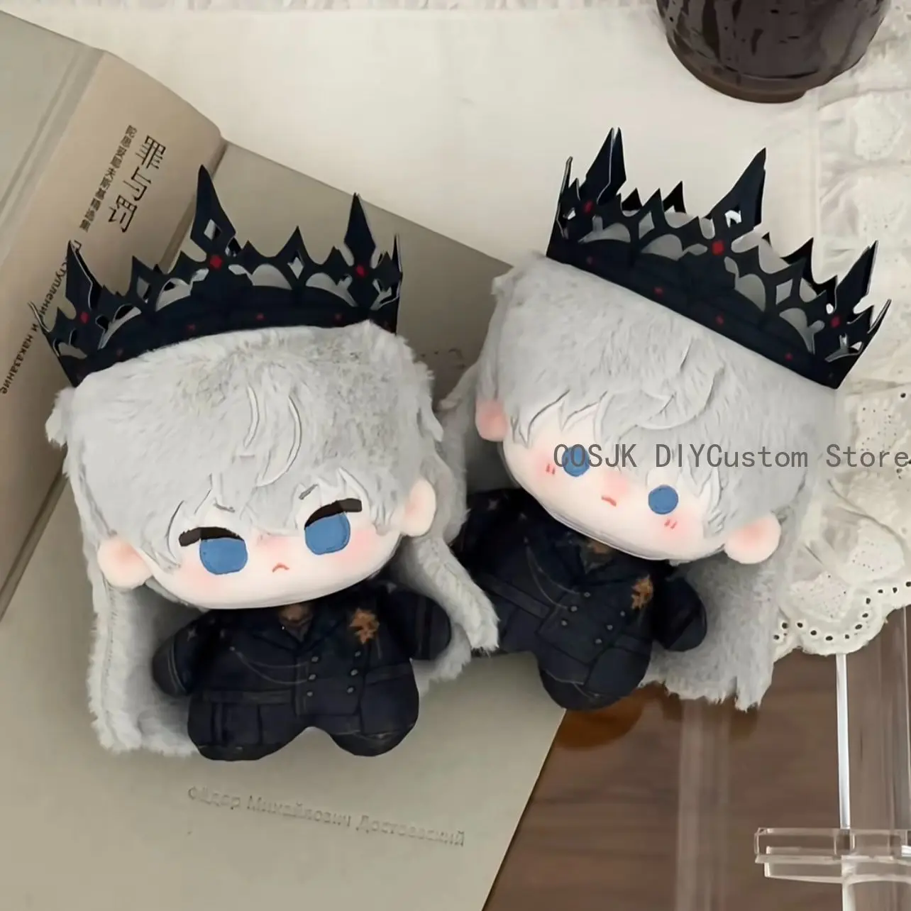 Love and Deepspace Xavier Anime Plush Cotton Maumet Pillow Mascot Cartoon Puppet Plaything Pendant Keychain Xmas Gift 10CM
