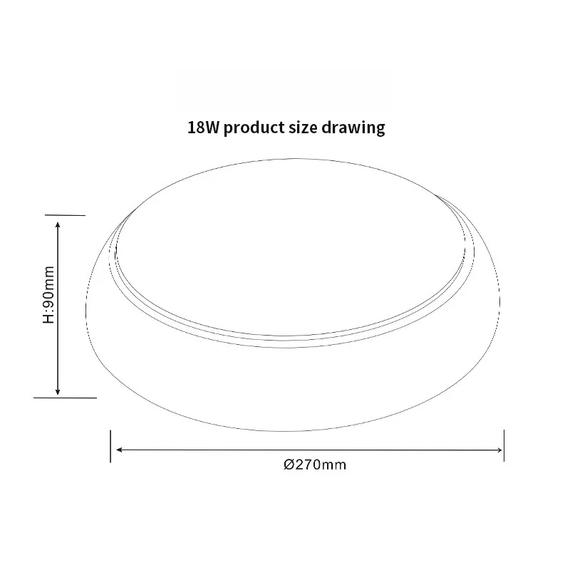 Led الطوارئ ثلاثة برهان ضوء السقف الحمام شرفة مقاوم للماء مقاوم للرطوبة ضوء ذكي الميكروويف التعريفي مصباح #3