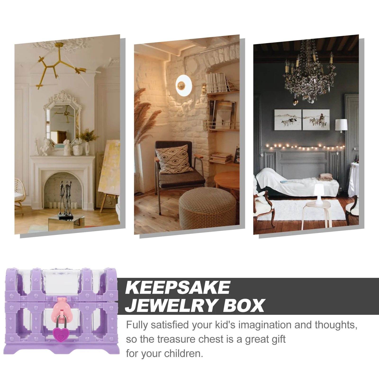 

Small Vintage Treasure Chest Pirate Keepsake Storage Box Jewelry Organizer Party Favor Chest Jewelry Box Vintage